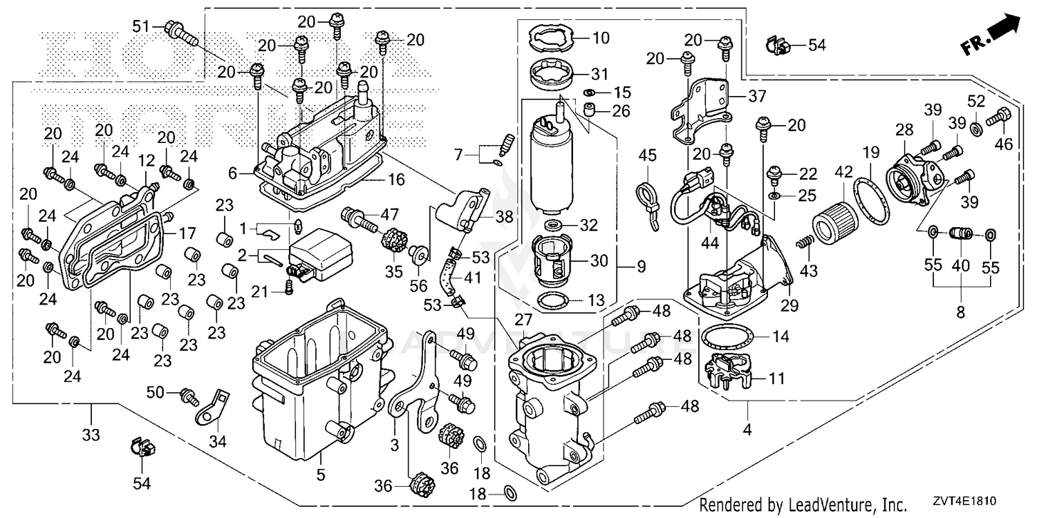 VAPOR SEPARATOR ASSY.