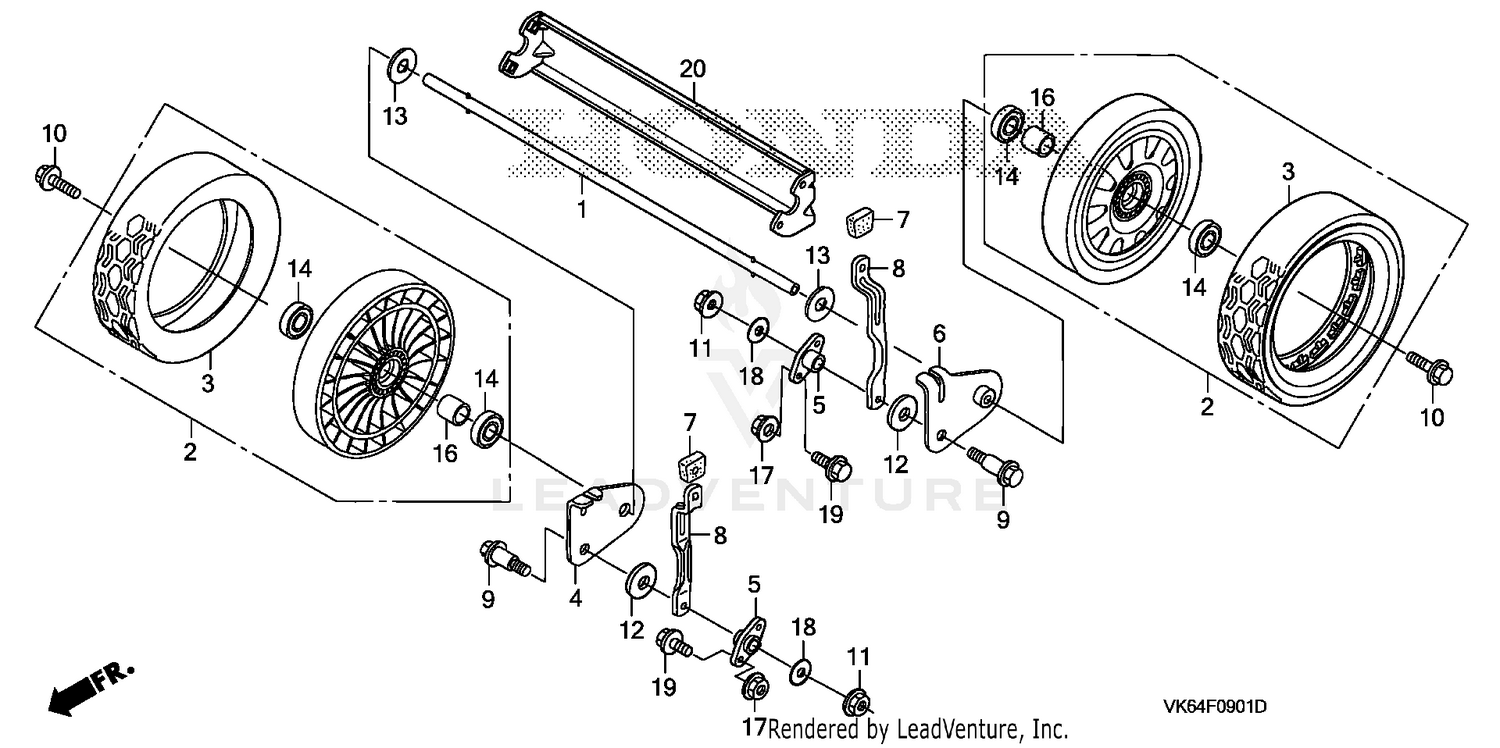 REAR WHEEL (PDA)