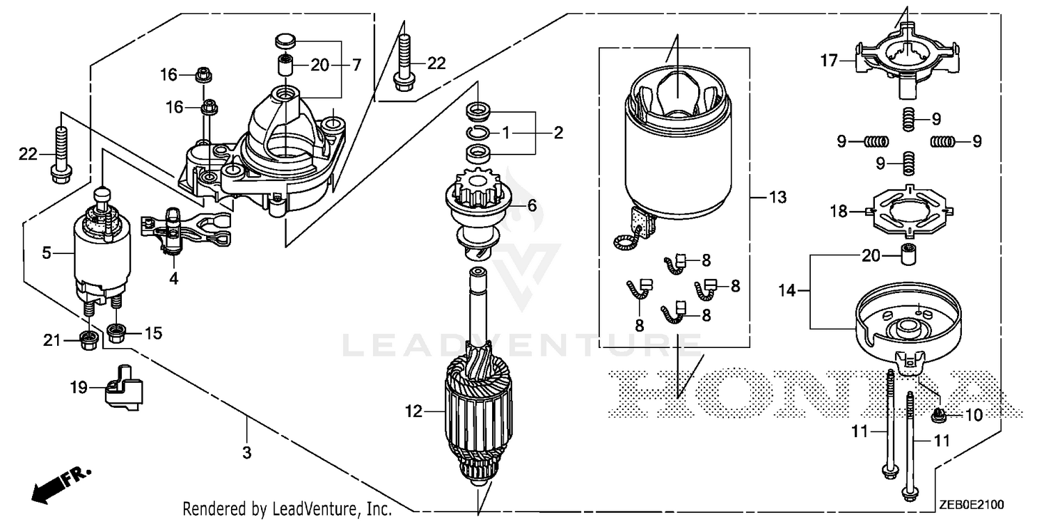 STARTER MOTOR