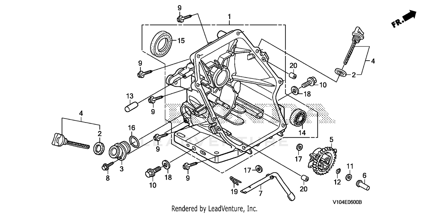 CRANKCASE COVER