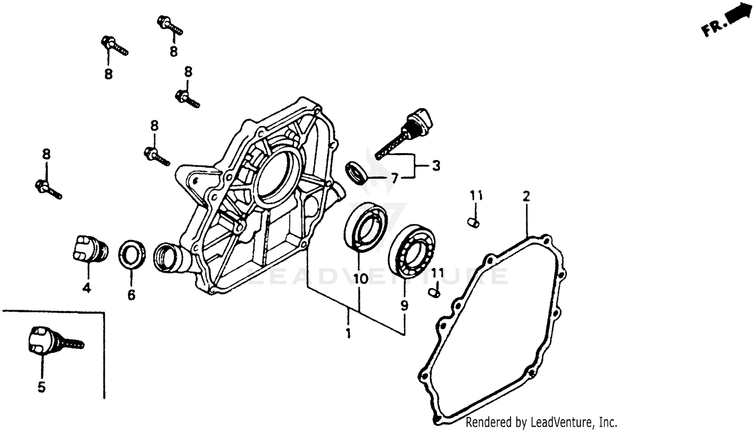 CRANKCASE COVER