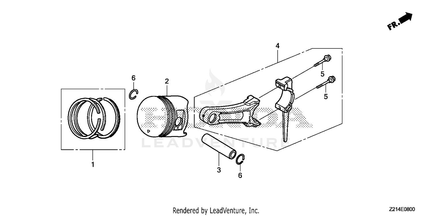 PISTON@CONNECTING ROD