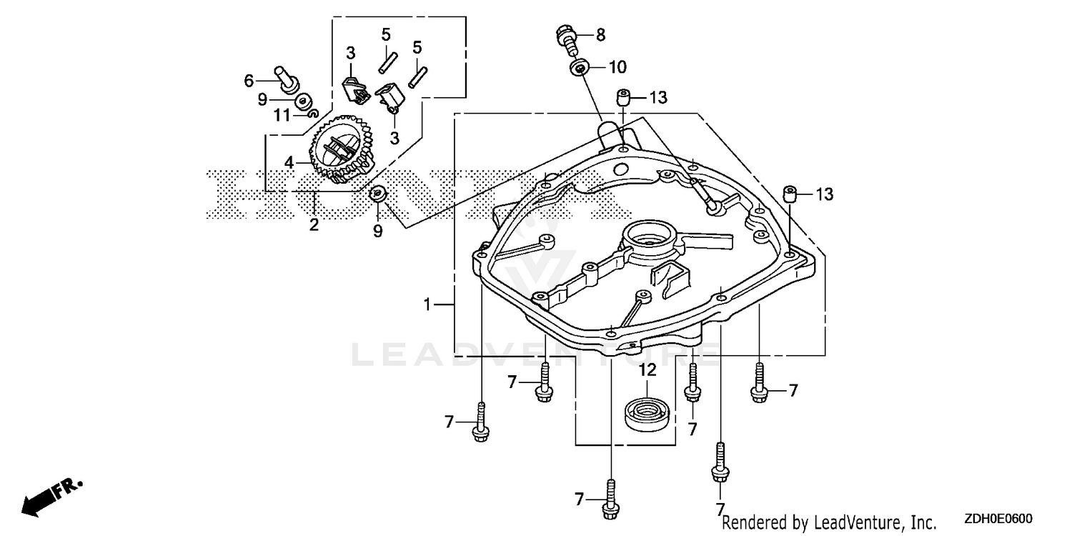 CRANKCASE SIDE COVER