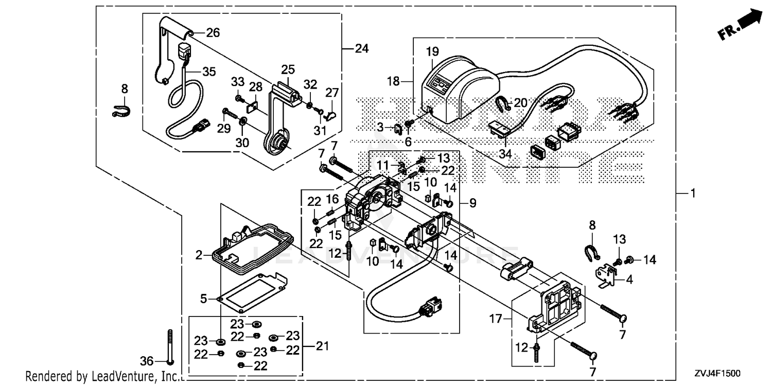REMOTE CONTROL (TOP MOUNT SINGLE TYPE) (DBW)
