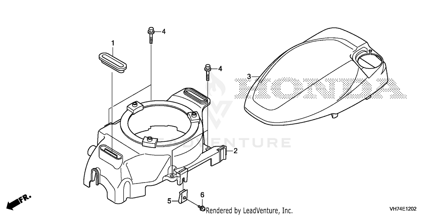 FAN COVER (HRX217K6)