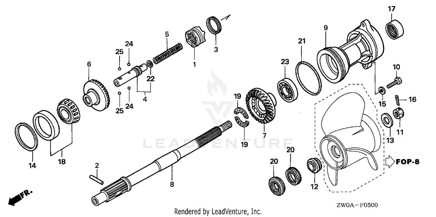 PROPELLER SHAFT@PROPELLER