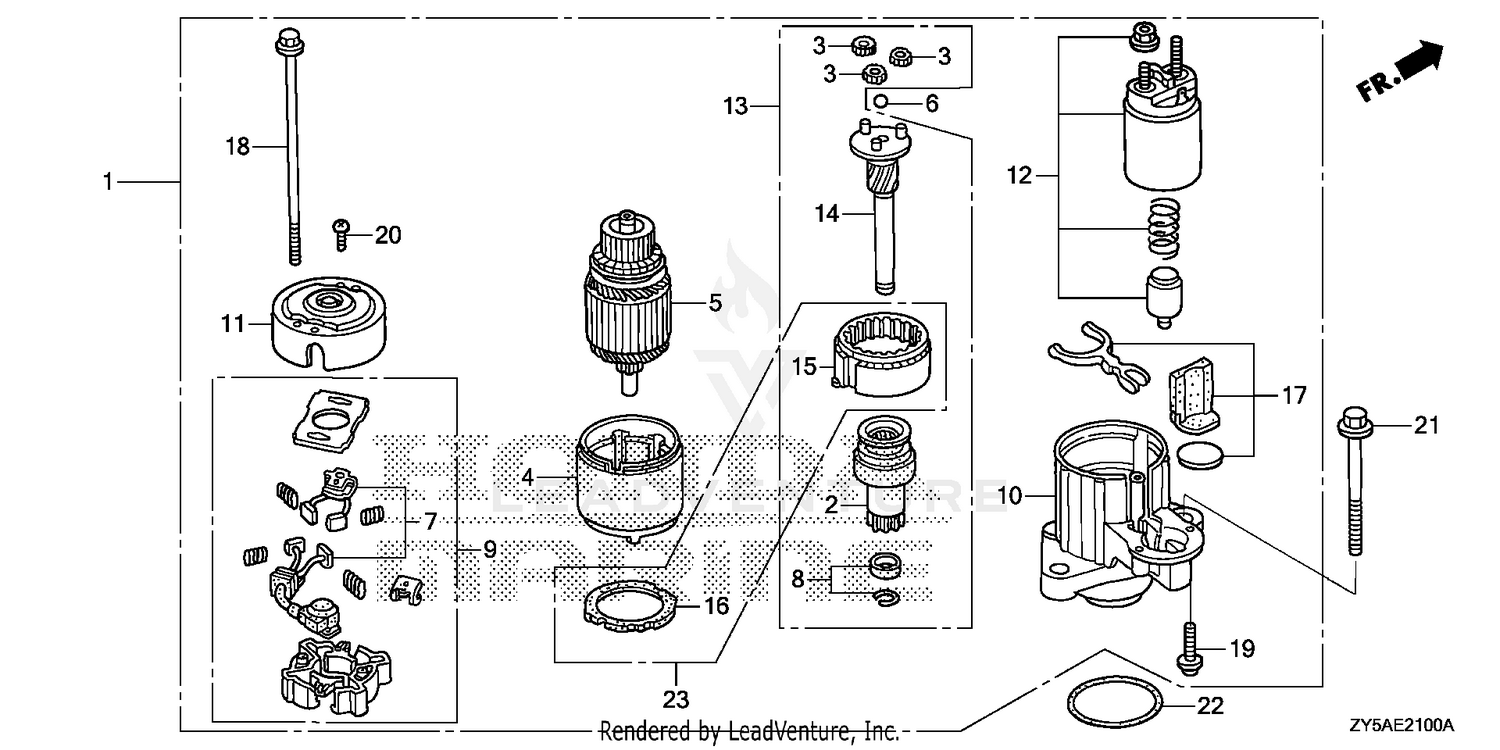 STARTER MOTOR