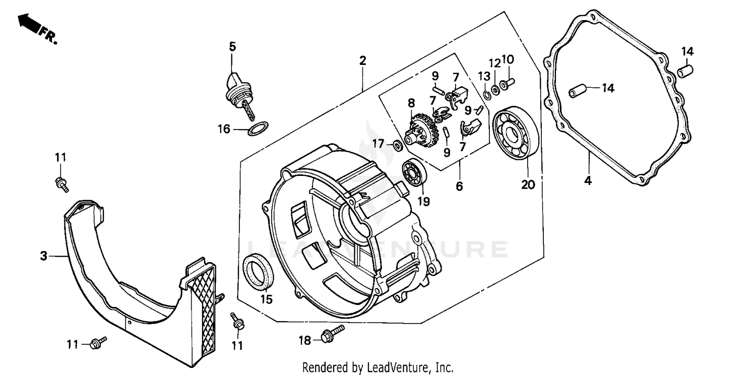 CRANKCASE COVER