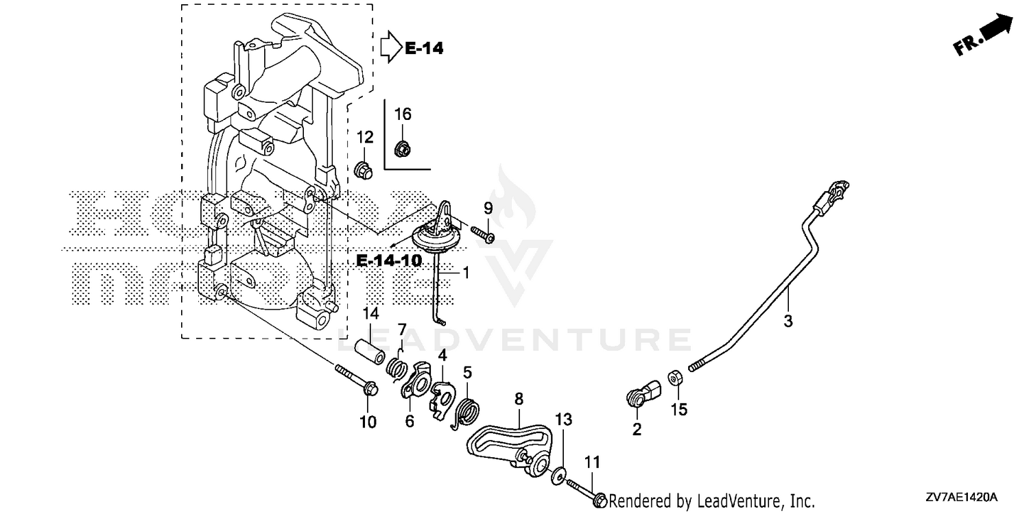 THROTTLE ROD