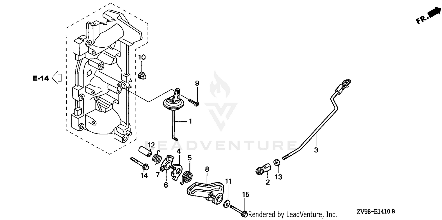THROTTLE ROD