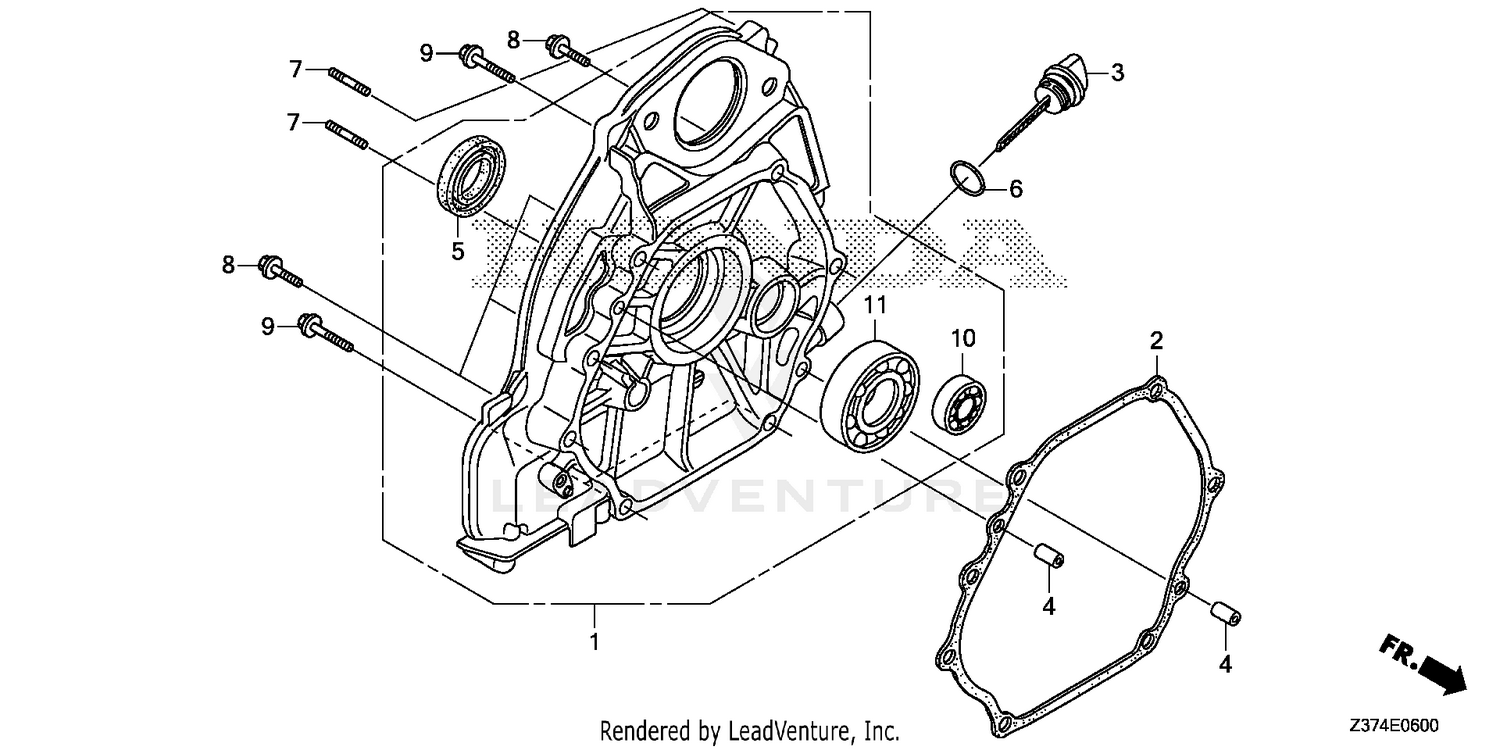 CRANKCASE COVER