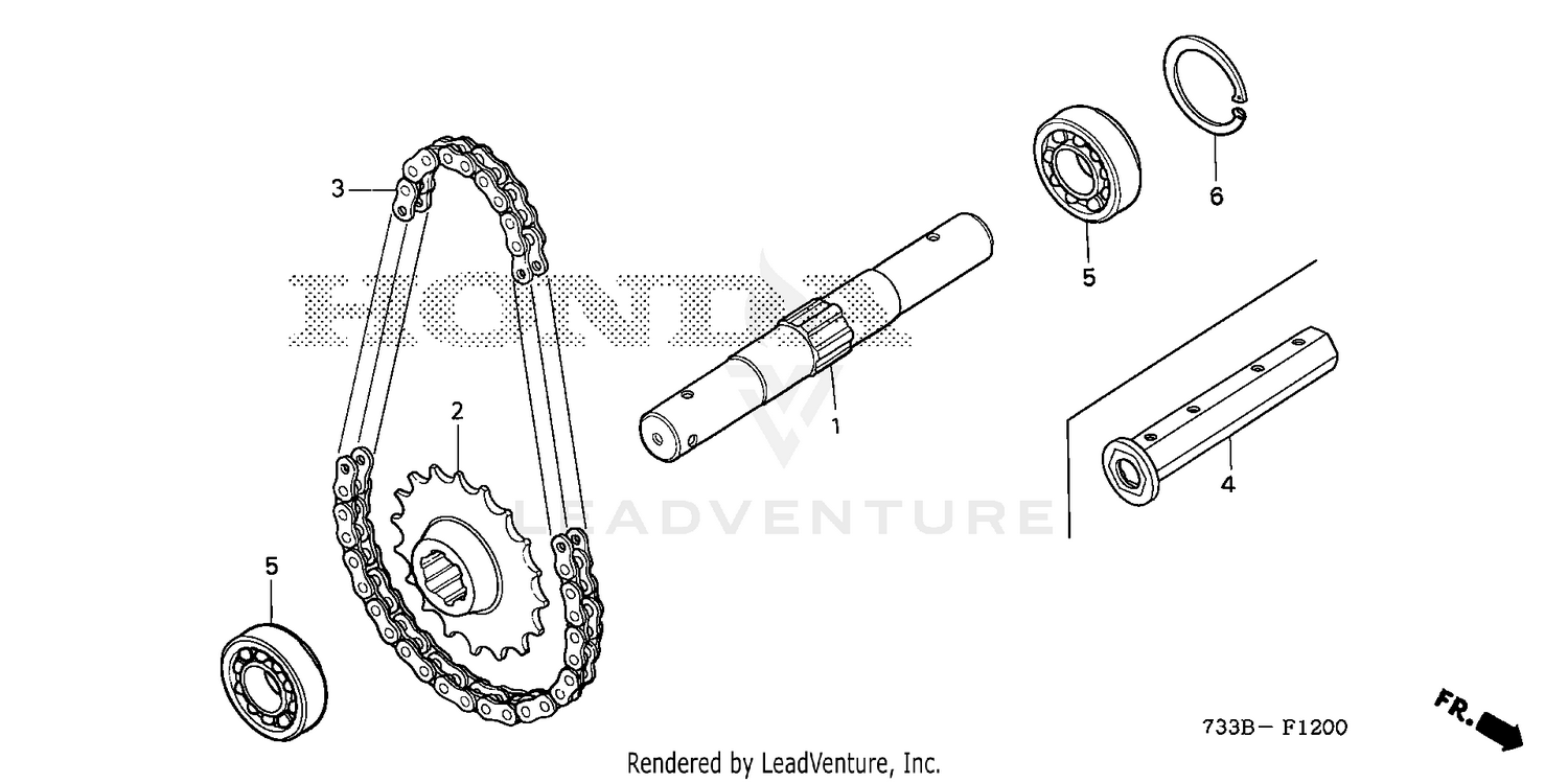 WHEEL SHAFT