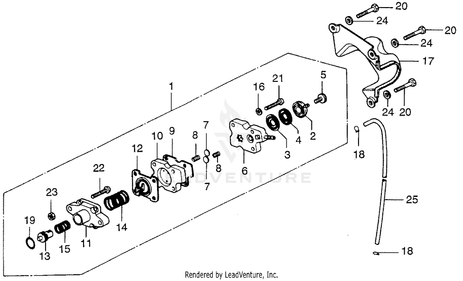 FUEL PUMP + COVER