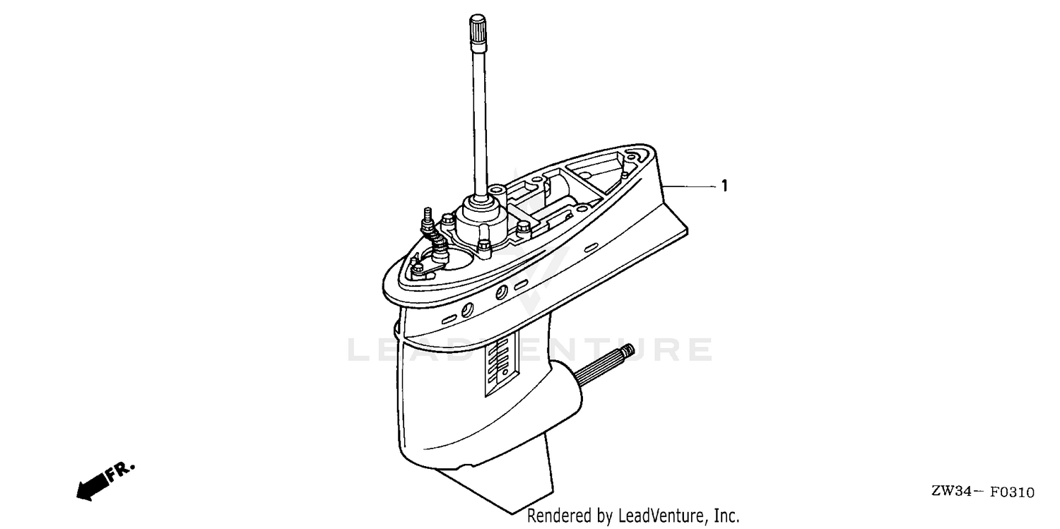 GEAR CASE ASSY.