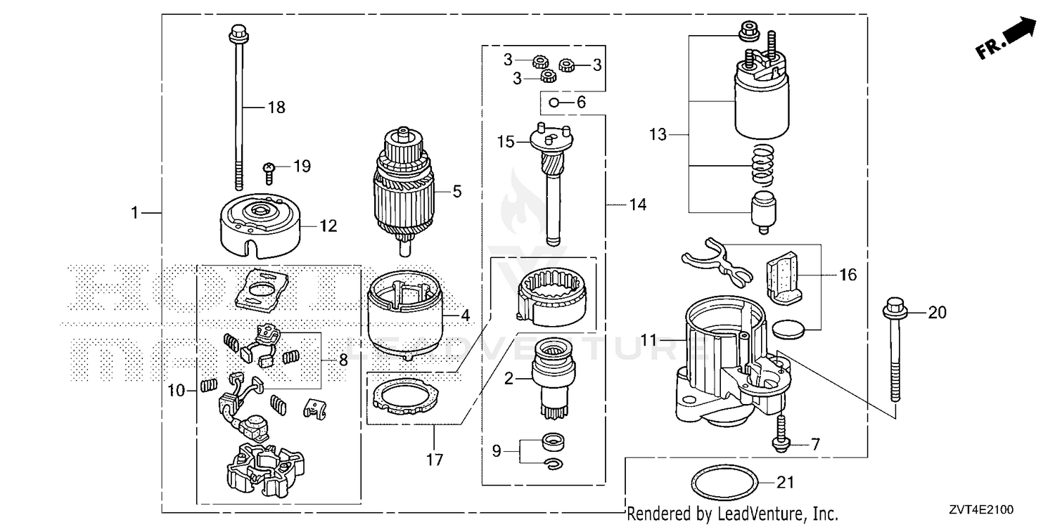 STARTER MOTOR
