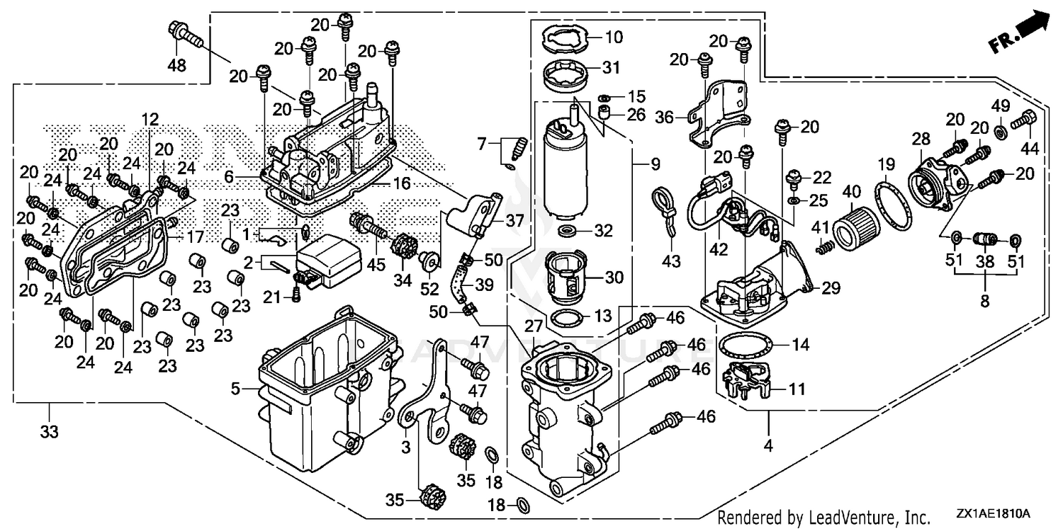 VAPOR SEPARATOR ASSY.