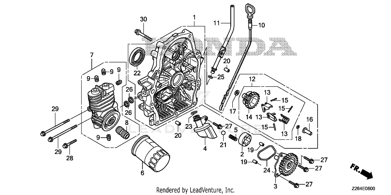 CRANKCASE COVER