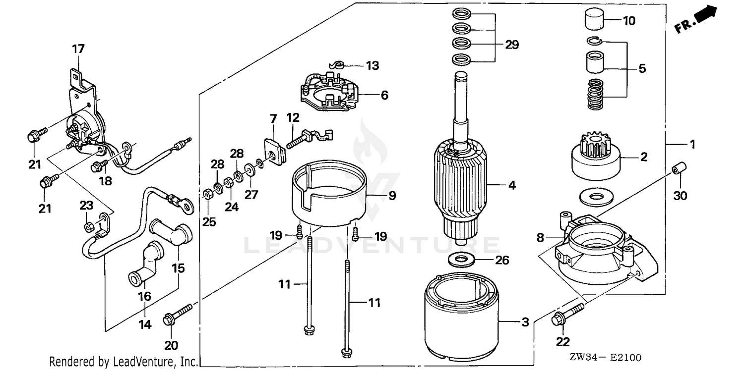 STARTER MOTOR