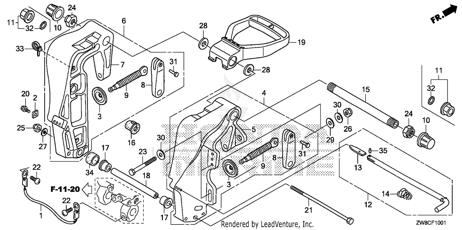 STERN BRACKET (2)