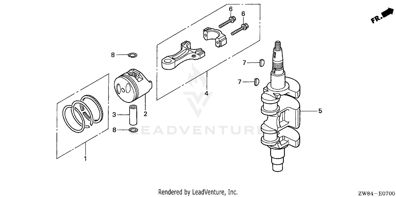 PISTON@CONNECTING ROD