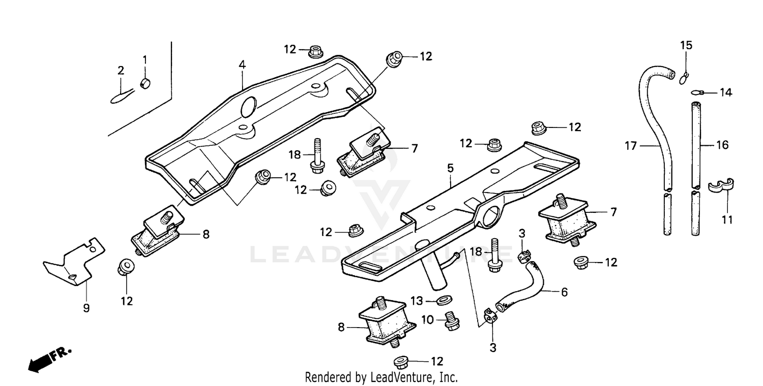 ENGINE MOUNTING PLATE