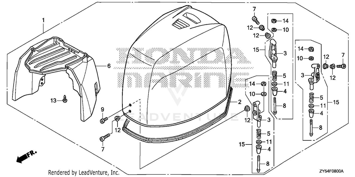 ENGINE COVER ASSY.