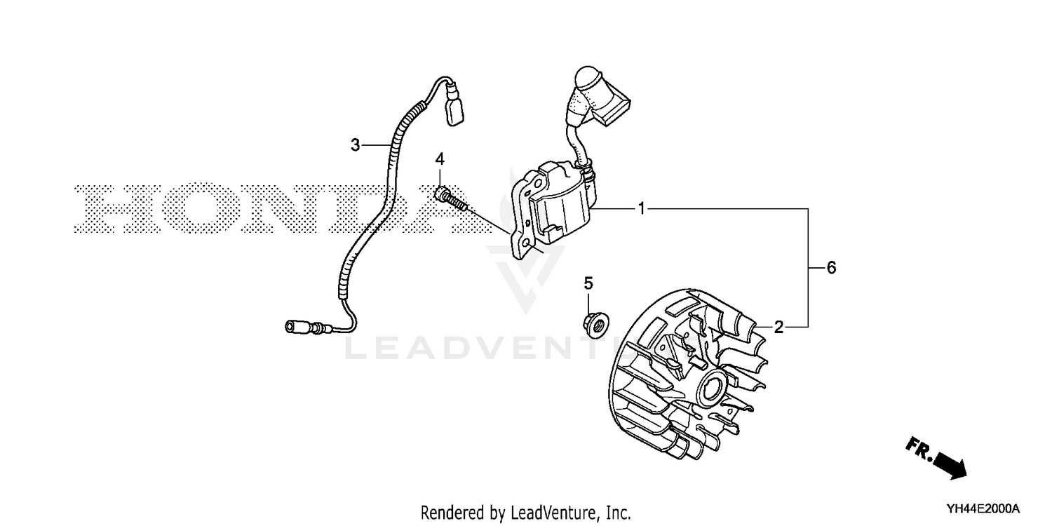 FLYWHEEL@IGNITION COIL   (WX10T)