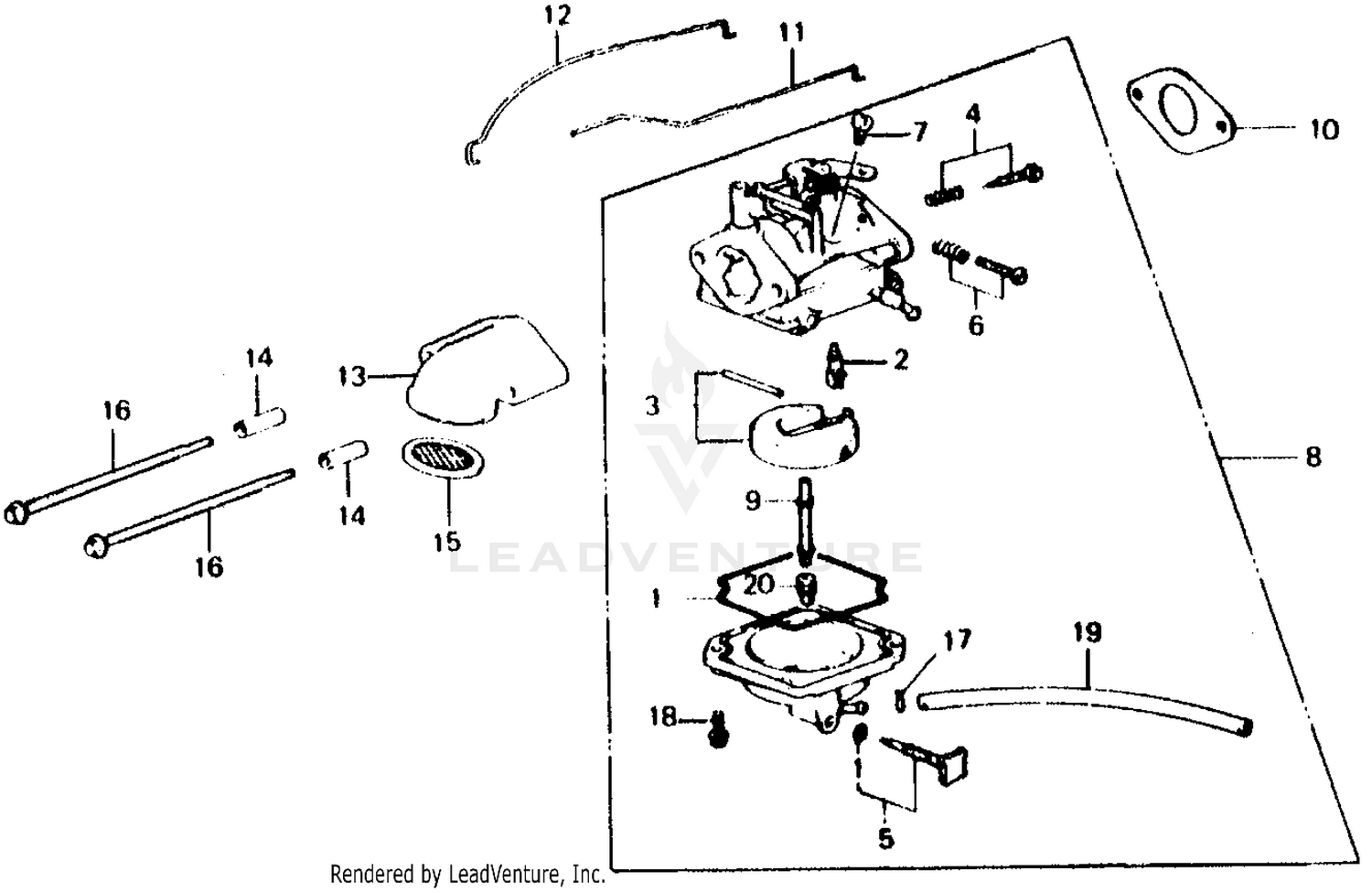 CARBURETOR@AIR GUIDE