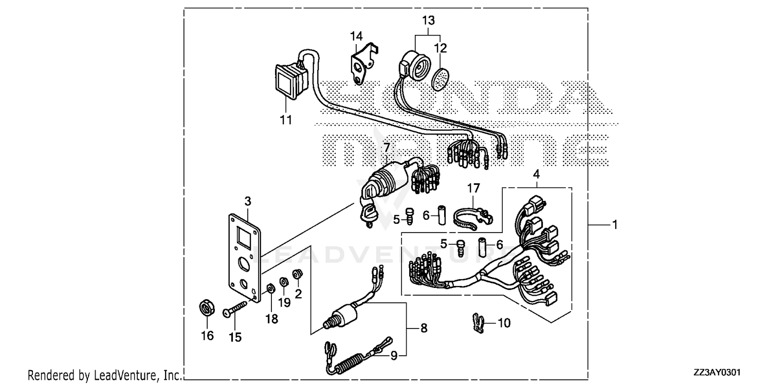 SWITCH PANEL KIT (2)