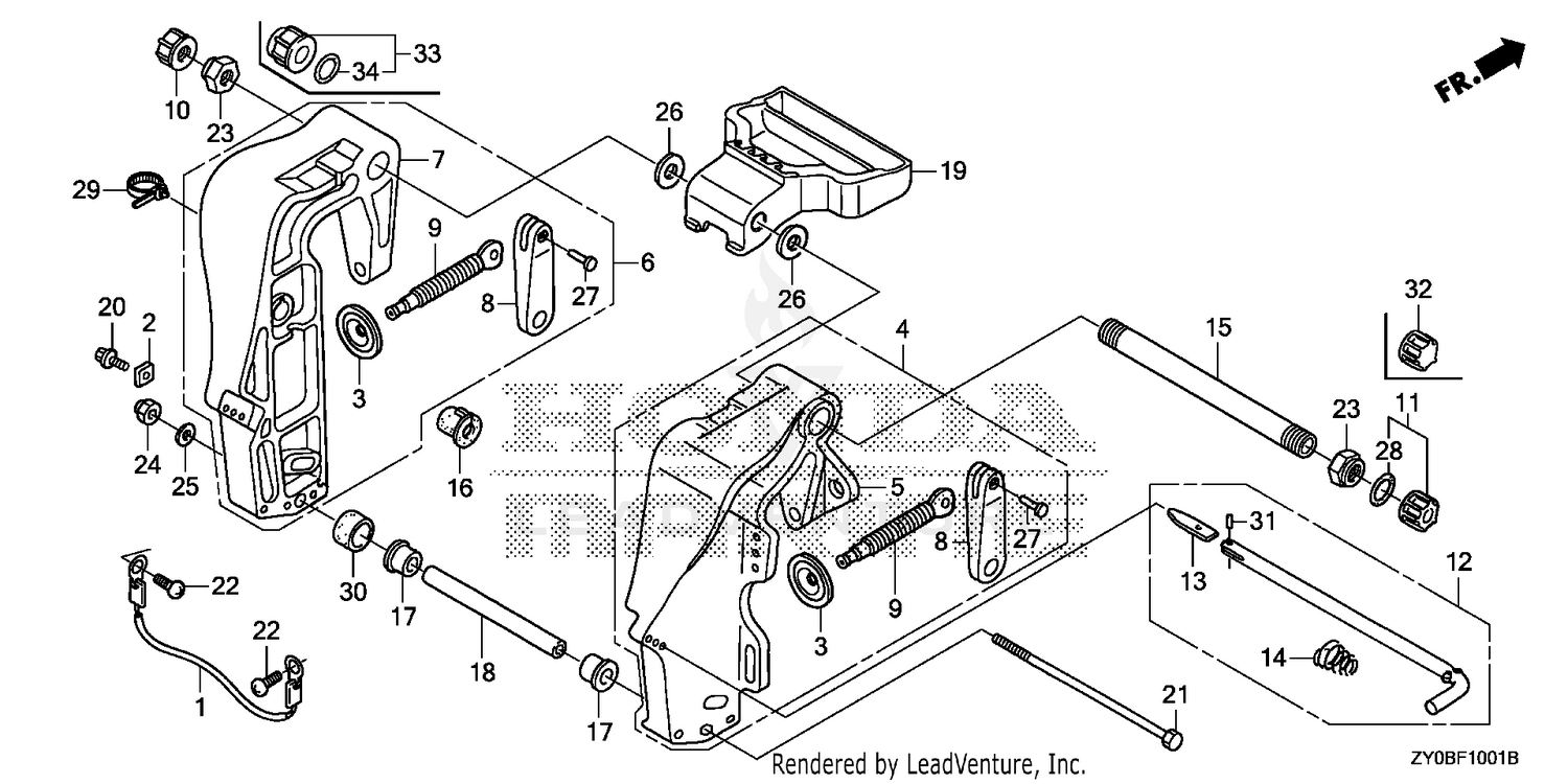 STERN BRACKET (2)