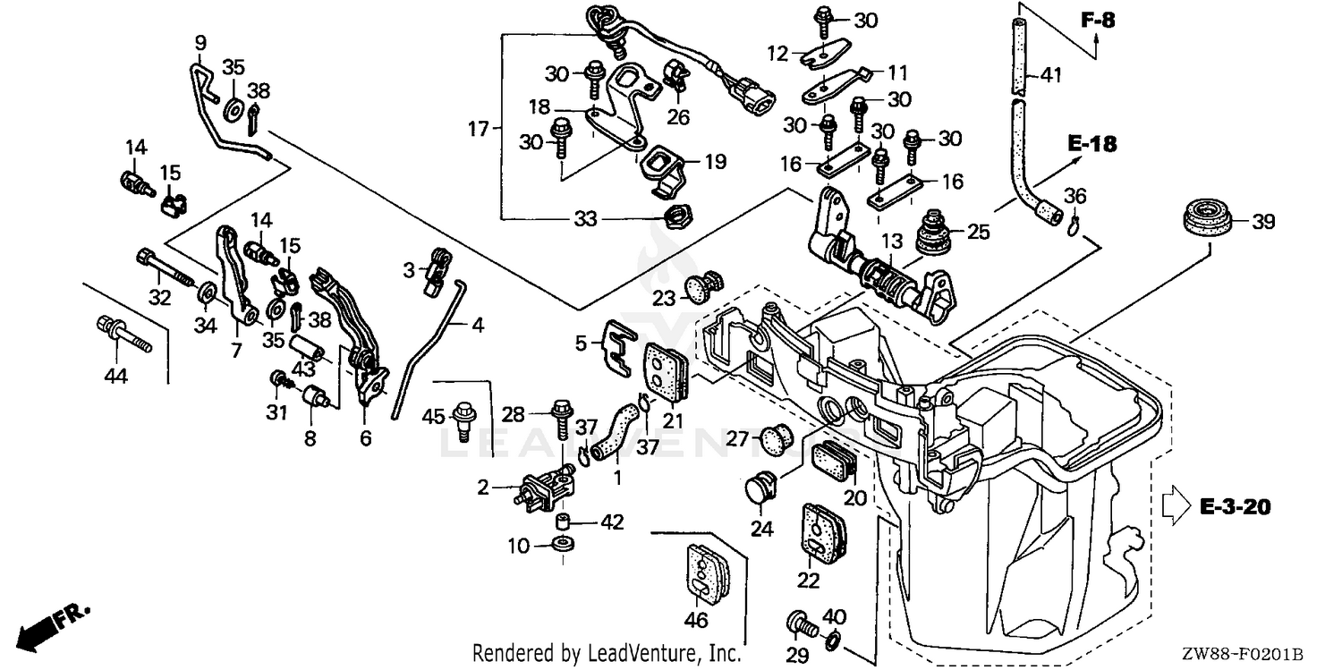 SHIFT SHAFT (REMOTE      SPECIFICATION)