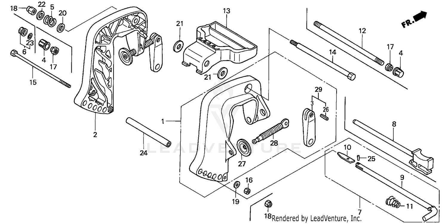 STERN BRACKET