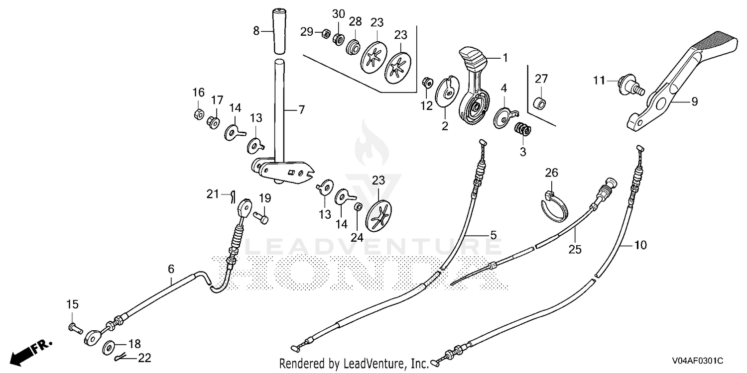 CHANGE LEVER (2)