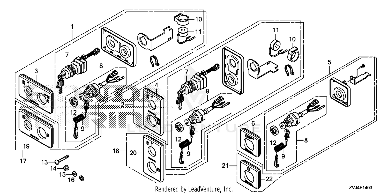 SWITCH PANEL (KEY)