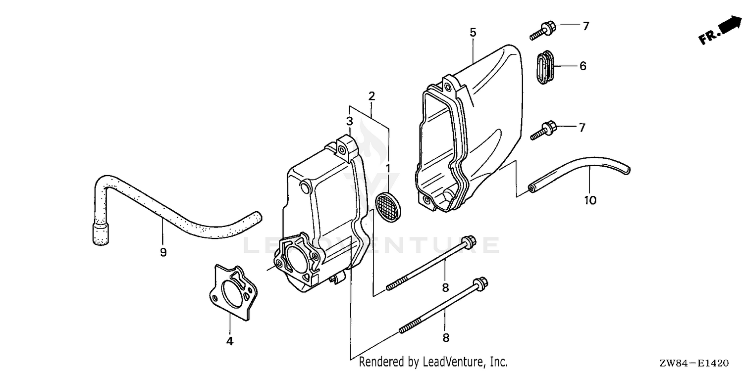 MUFFLER COVER