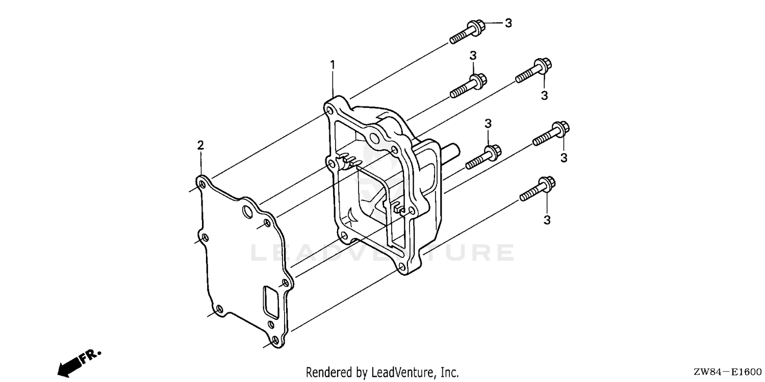 EXHAUST CHAMBER COVER
