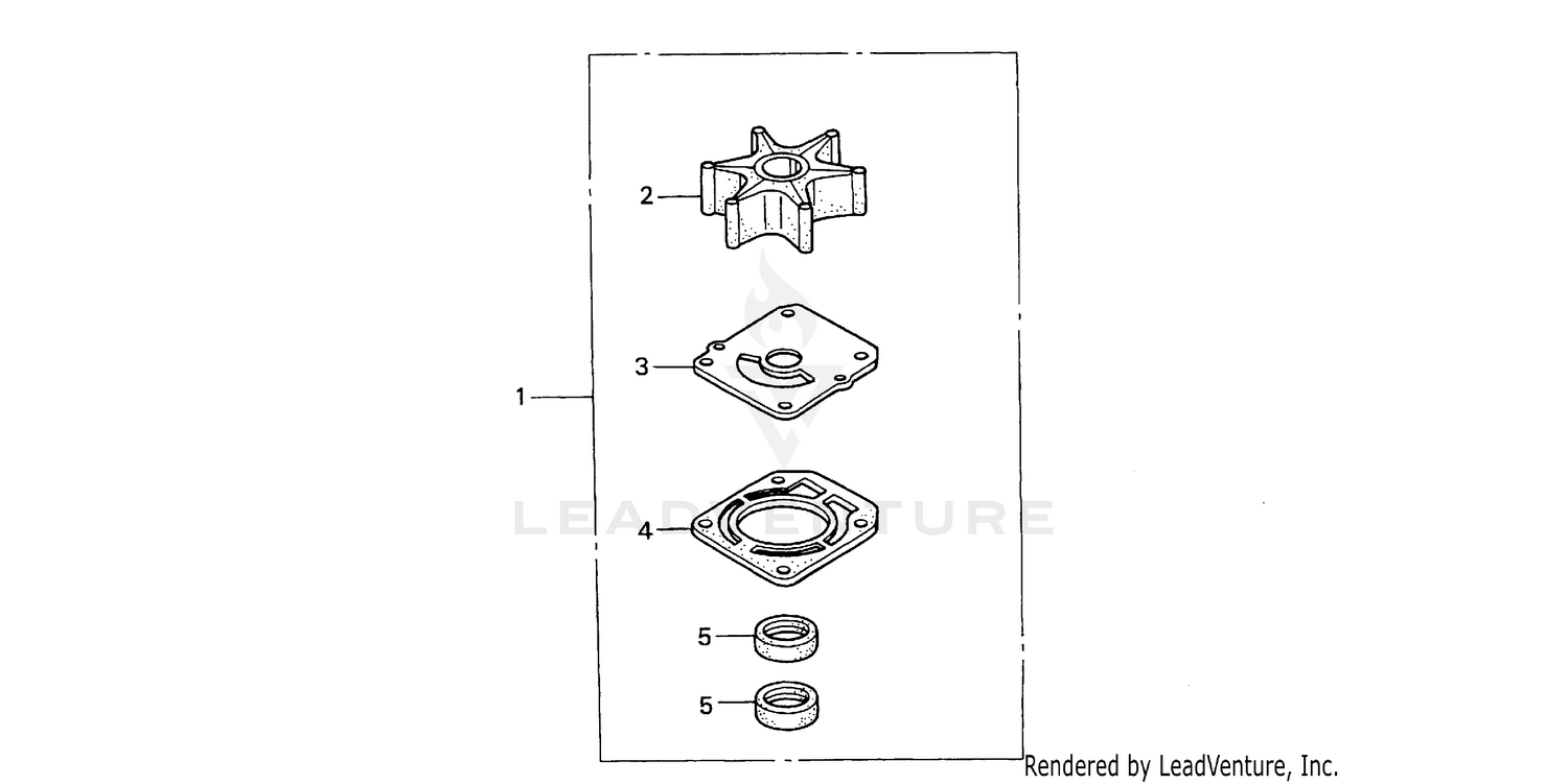 WATER PUMP IMPELLER KIT