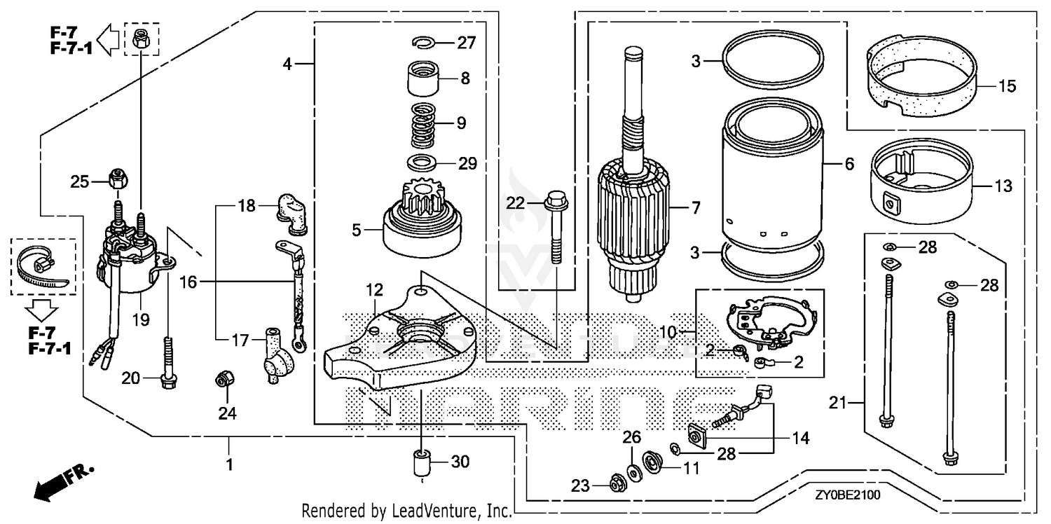 STARTER MOTOR