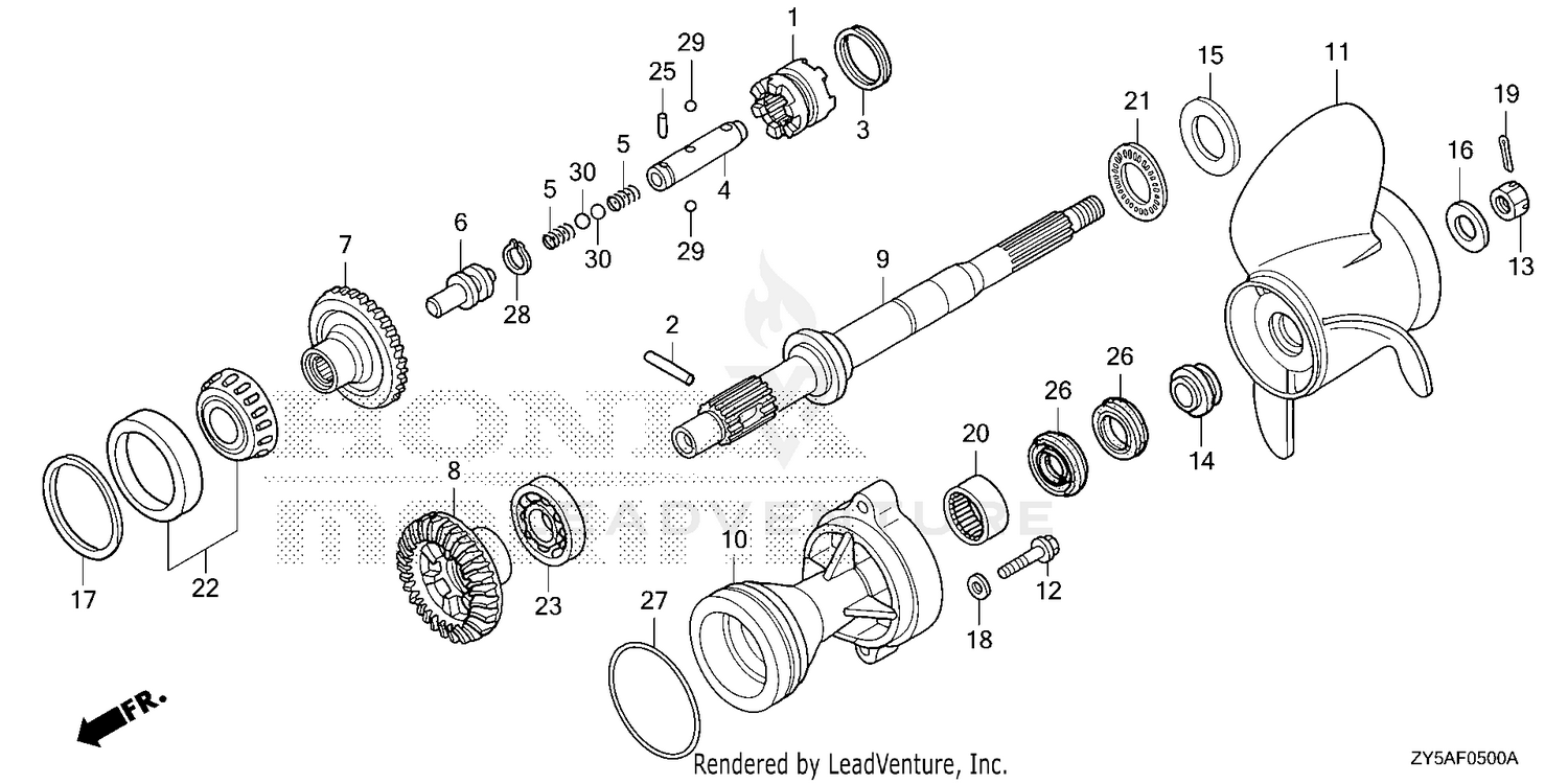 PROPELLER SHAFT@PROPELLER