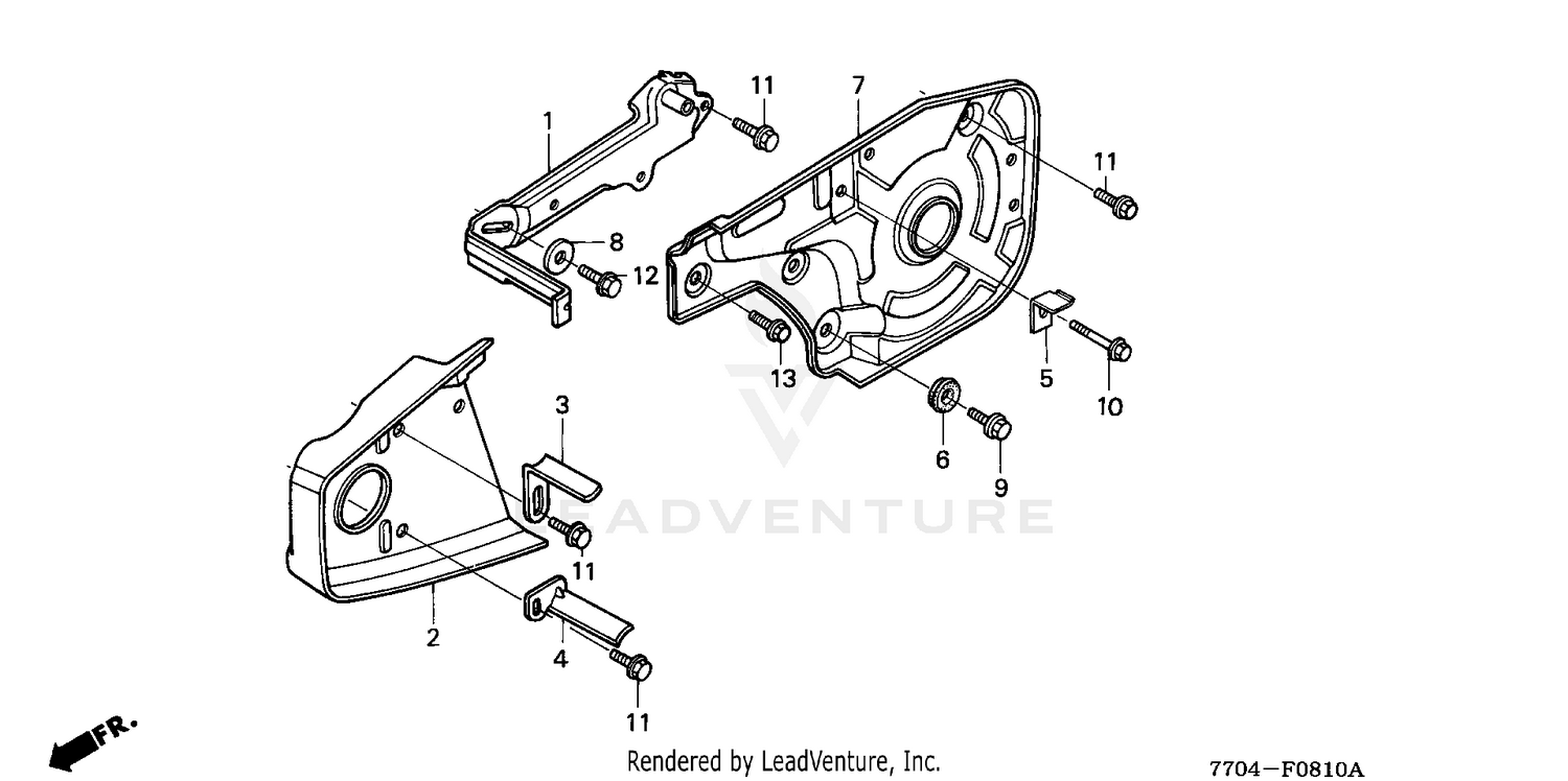 BELT COVER STAY