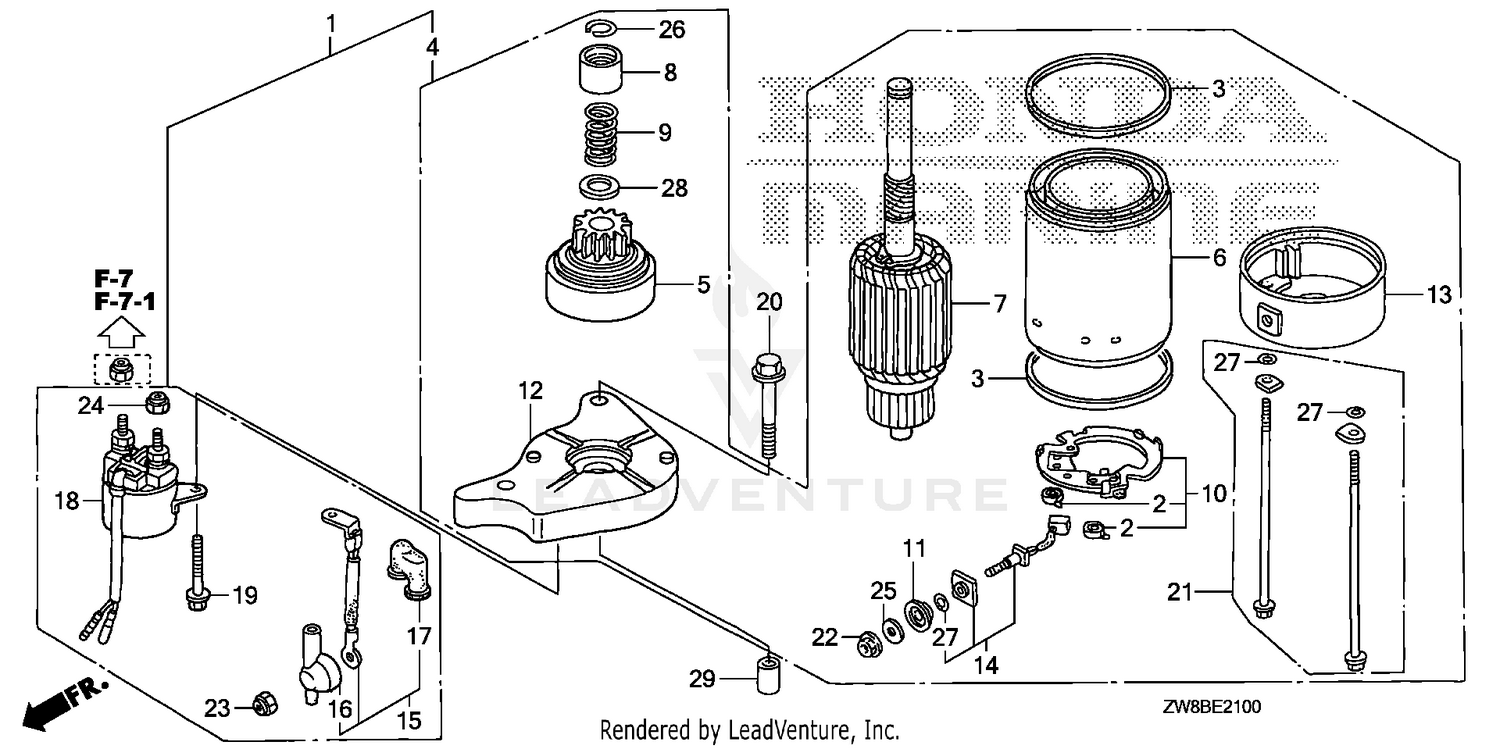 STARTER MOTOR