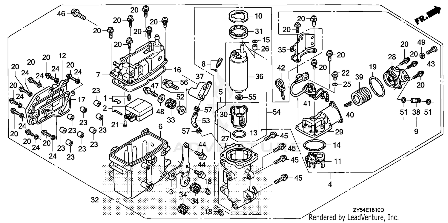 VAPOR SEPARATOR ASSY.