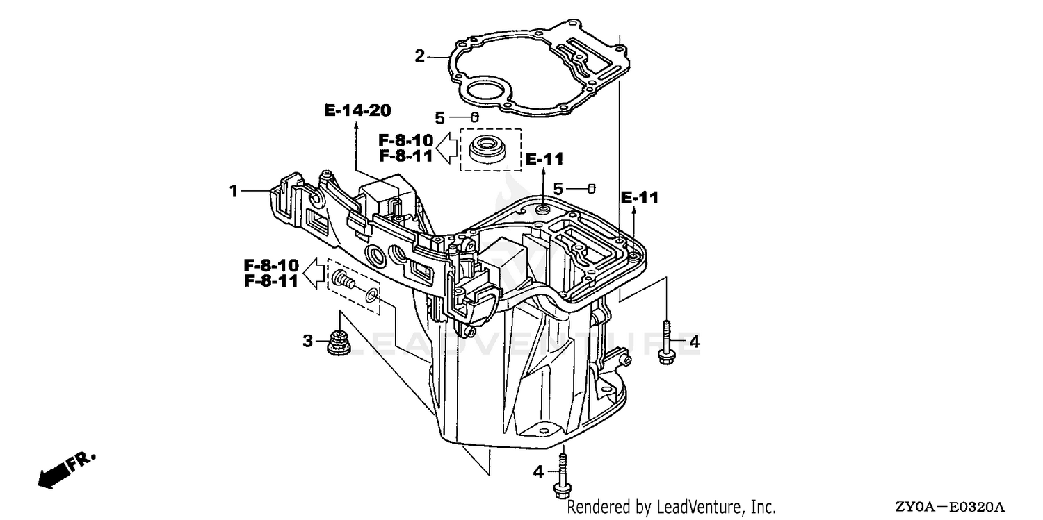 OIL CASE@OIL PAN GASKET