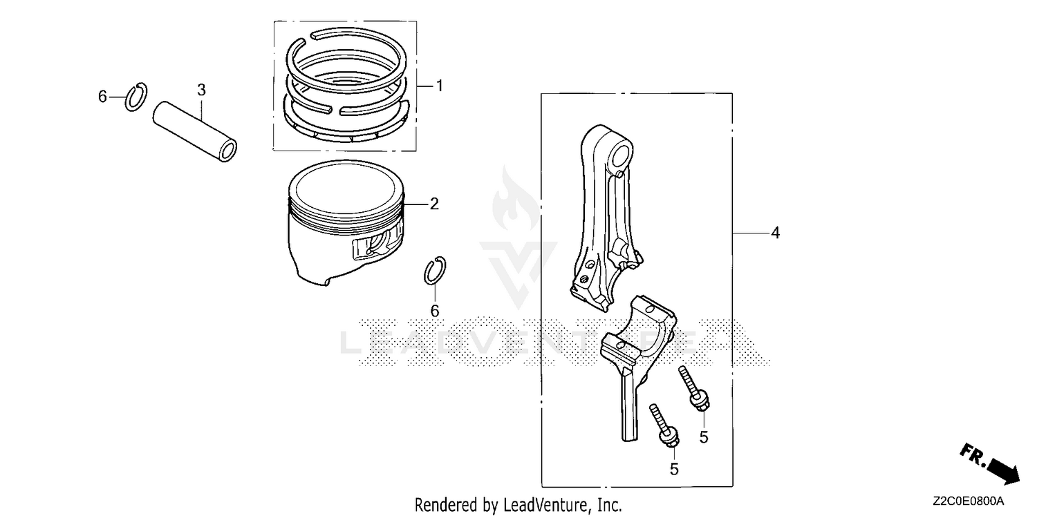 PISTON@CONNECTING ROD