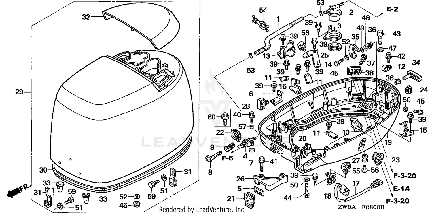 ENGINE COVER@LOWER CASE