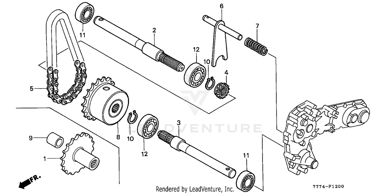 WHEEL SHAFT