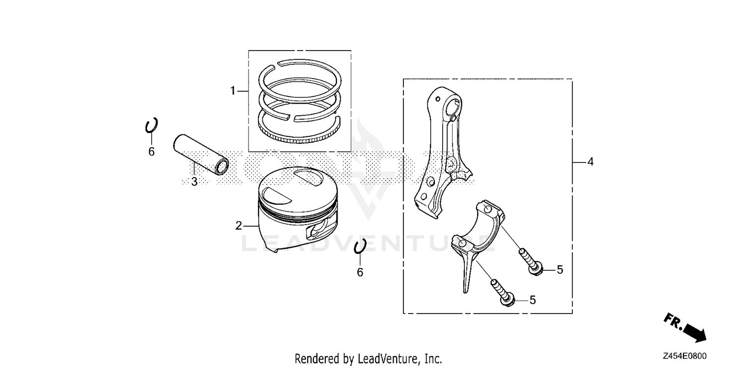 PISTON@CONNECTING ROD
