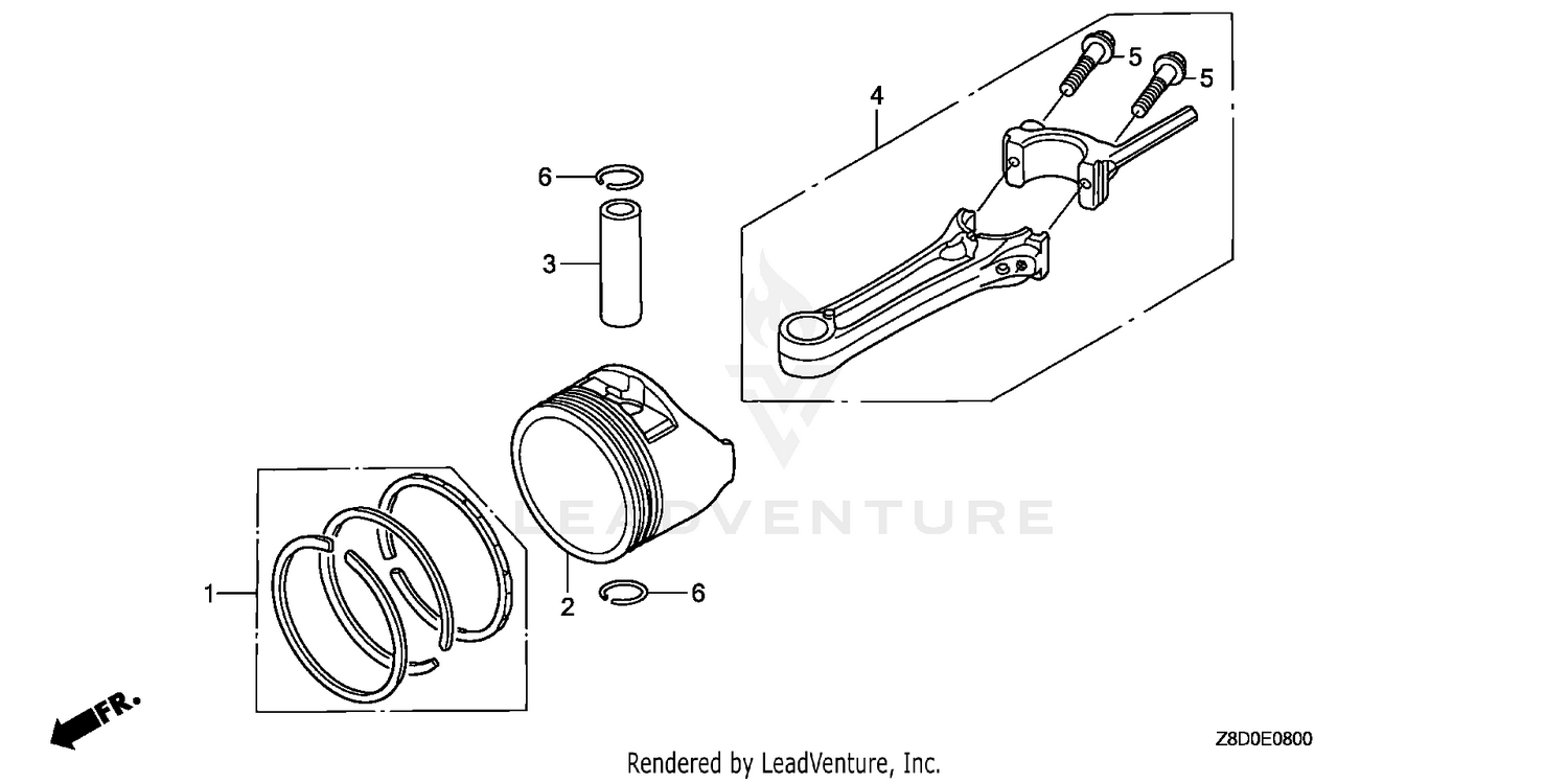 PISTON@CONNECTING ROD