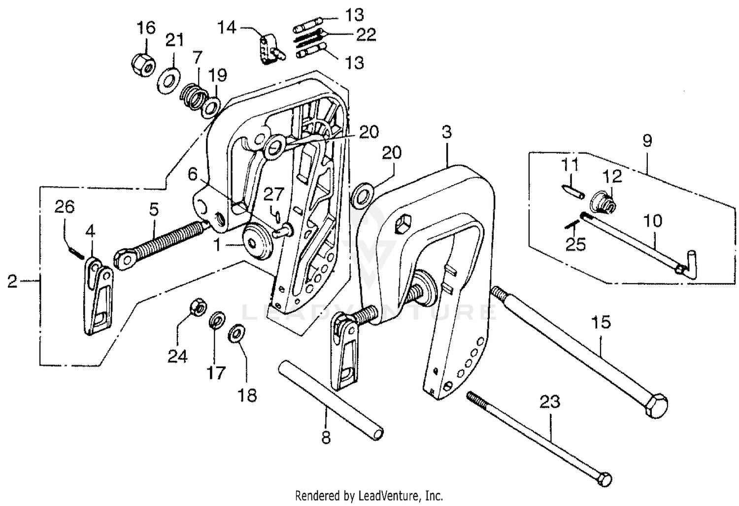 STERN BRACKET