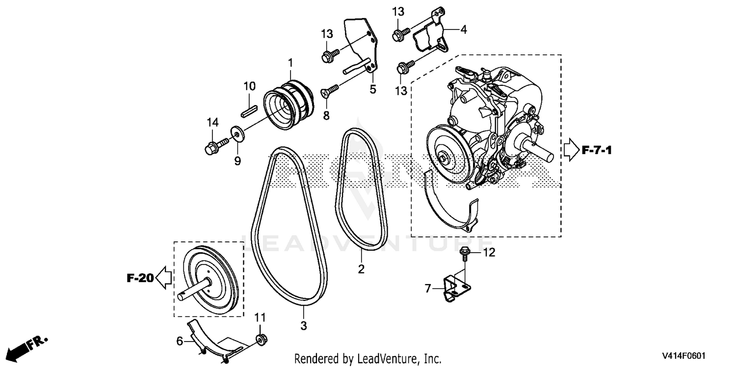 DRIVEN PULLEY (2)